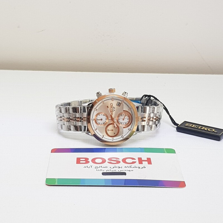 ساعت مچی سیکو رزگلد زنانه ژاپن به همراه جعبه و باطری اضافه 2363 G