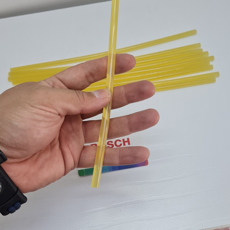 چسب حرارتی تفنگی بسته 10 عددی قطر 0.7 سانت طول 26 سانت
