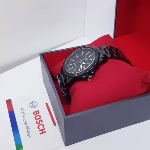ساعت مچی کاسیو ژاپن مشکی مردانه کد 5058 به همراه جعبه و باطری اضافه