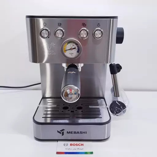 اسپرسو و قهوه ساز مباشی شیکا اصلی تمام استیل ژاپن 20 بار 1350 وات مدل SHIKA