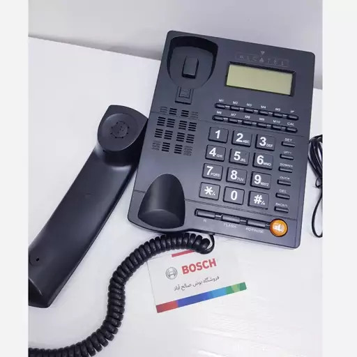 گوشی تلفن ثابت رنگ مشکی کالر ای دی دار کیفیت عالی مدل Noise less 3 - اقساط بلندمدت
