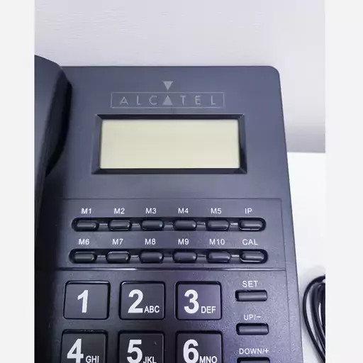 گوشی تلفن ثابت رنگ مشکی کالر ای دی دار کیفیت عالی مدل Noise less 3 - اقساط بلندمدت