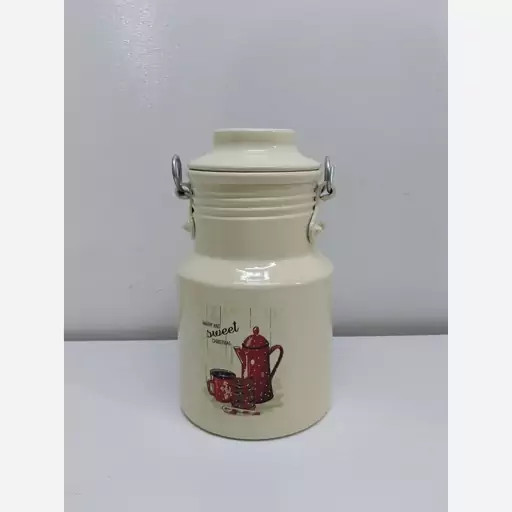 دبه روغن و شیر روحی بانکه و سطل شیر 0.5 لیتری یکتا باش مدل A005