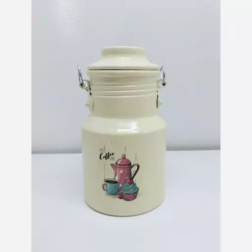 دبه روغن و شیر روحی بانکه و سطل شیر 0.5 لیتری یکتا باش مدل A005