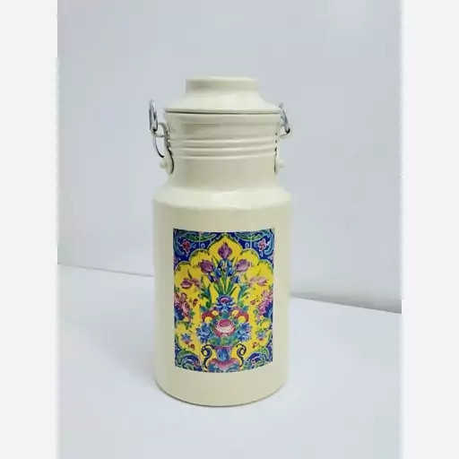 دبه روغن و شیر روحی بانکه ، سطل شیر 1 لیتری یکتا باش مدل A010