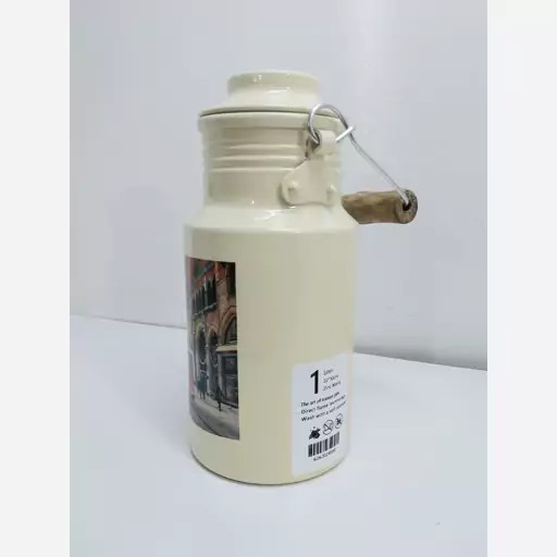 دبه روغن و شیر روحی بانکه ، سطل شیر 1 لیتری یکتا باش مدل A010