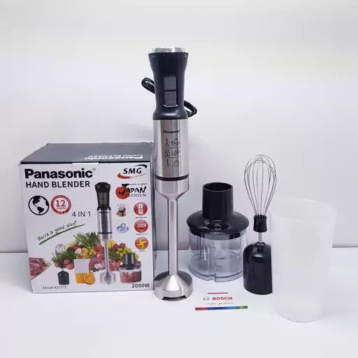 گوشتکوب پاناسونیک اصلی 4 کاره 2000 وات ژاپن تیغه تیتانیوم شرکتی مدل TITAN48