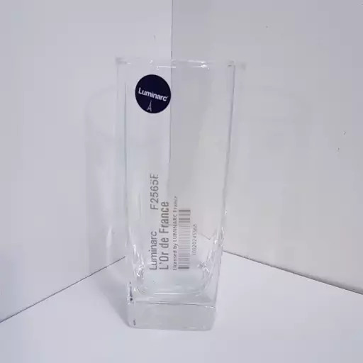 لیوان لومینارک مدل استرلینگ بلند اصلی حک شده ساخت امارات دست 6 عددی سری گلد فرنس F2565E LUMINARC STERLING