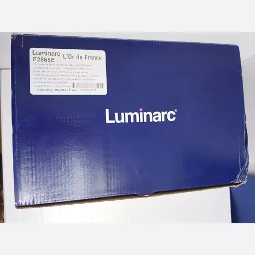 ماگ لیوان دسته دار لومینارک مدل ولت اصلی حک شده ساخت امارات بسته 6عددی LUMINARC VOLETE سری گلد فرنس F2565E