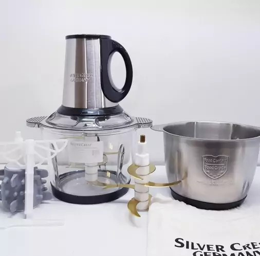 خردکن سیلورکرست کایزر پرو 3 اصلی آلمان 3000 وات دو تیغه 6 تایی تیتانیوم کارتن پارگی دارد مدل KAISER PRO 3