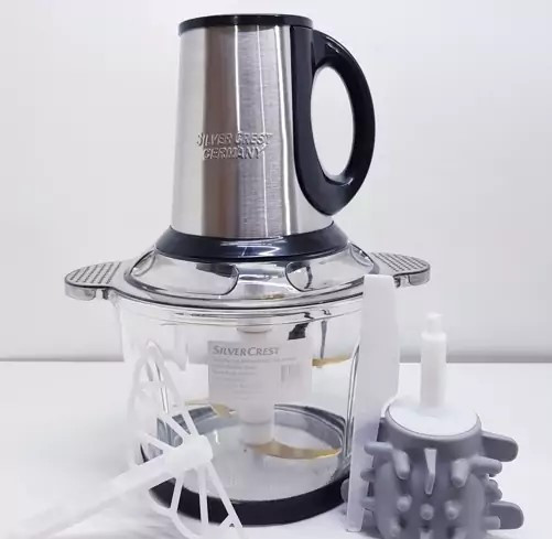 خردکن سیلورکرست کایزر پرو 3 اصلی آلمان 3000 وات دو تیغه 6 تایی تیتانیوم کارتن پارگی دارد مدل KAISER PRO 3