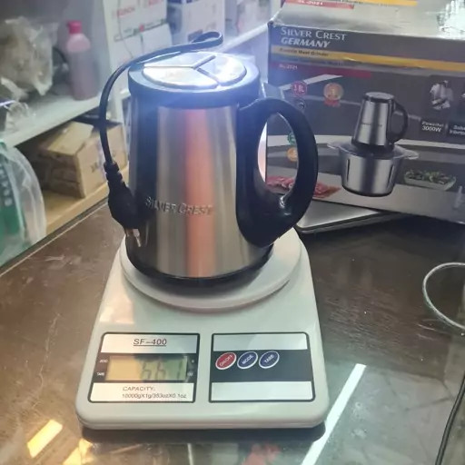 خردکن سیلورکرست حک شده 3000 وات 3.8 لیتر 5 تیغه بهترین خرد کن کاسه استیل غذاساز مدل E303811