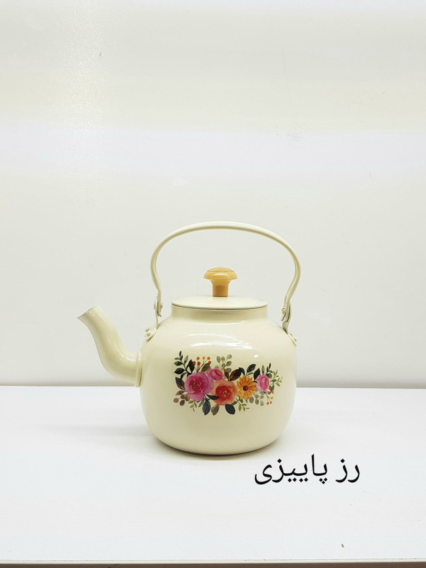 کتری روحی فانتزی طرح دار 1/5 لیتری نسوز و نگیر رنگ کوره