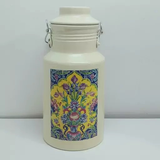 دبه روغن و شیر روحی بانکه ، سطل شیر 2 لیتری مدل A020 دارای ایراد جزئی