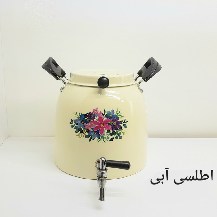 کتری شیردار یکتاباش روحی 6 لیتری طرح دار نگیر نسوز بدون قوری مدل KE061- اقساط بلندمدت